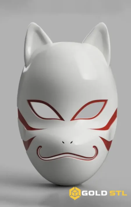Kakashi Anbu Mask 3D Printing Model STL Files