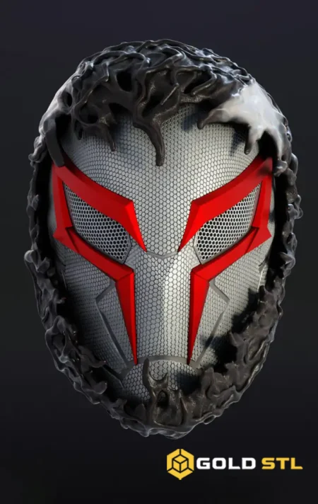 Spiderman 2099 White Helmet Digital STL Files 