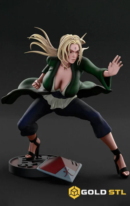 Tsunade Naruto STL 3D Print Model