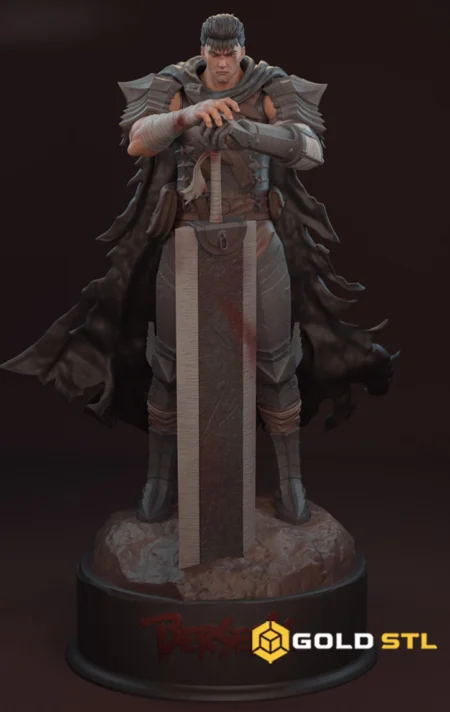 Guts Berserk STL 3D Print Model