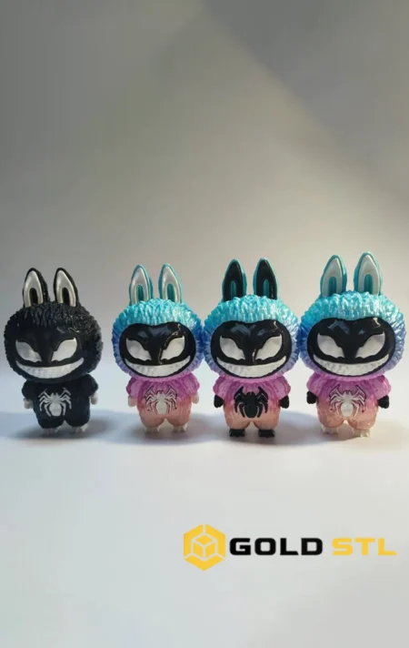 Labubu Venom 3D Printing Model STL Files