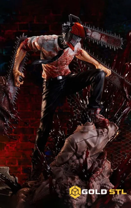 Denji Chainsaw Man STL 3D Print Model