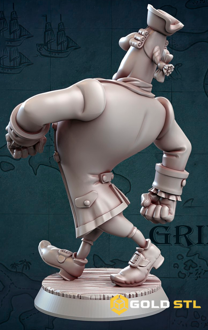 Dr. Livesey Treasure Island Special STL Files - Image 3