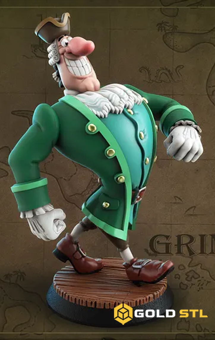 Dr. Livesey Treasure Island Special STL Files