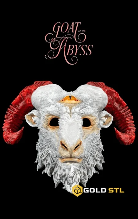 Goat of the Abyss STL 3D Print Model 