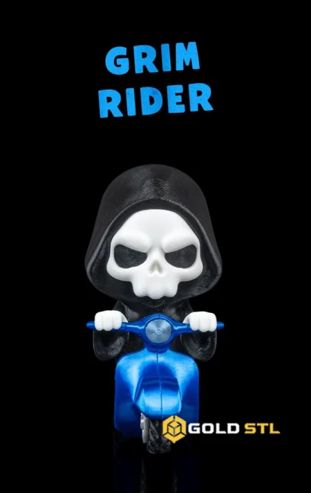 Grim Rider 3D Printing Model STL Files