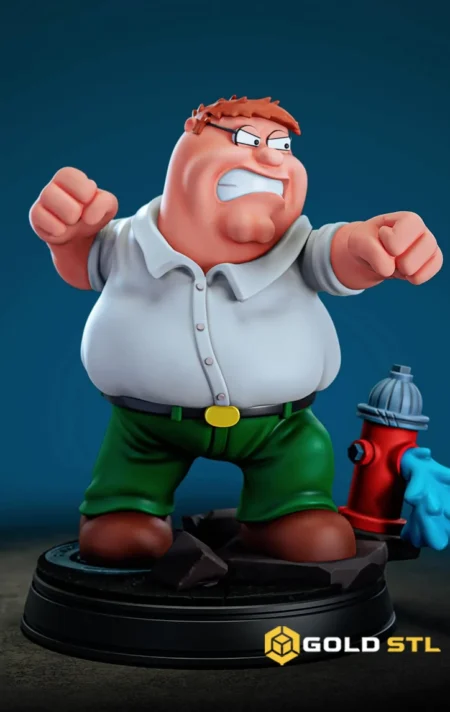 Peter Griffin Family Guy STL 3D Print Model
