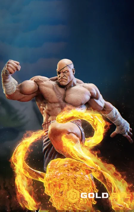 Sagat Street Fighter 3D Printing Model STL Files