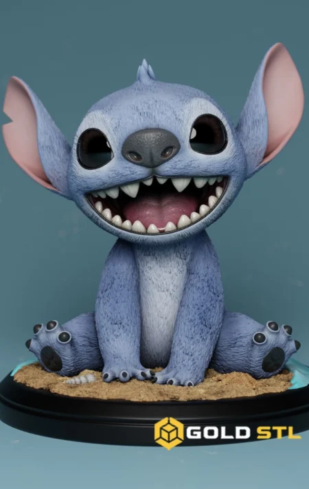Stitch STL 3D Print Model
