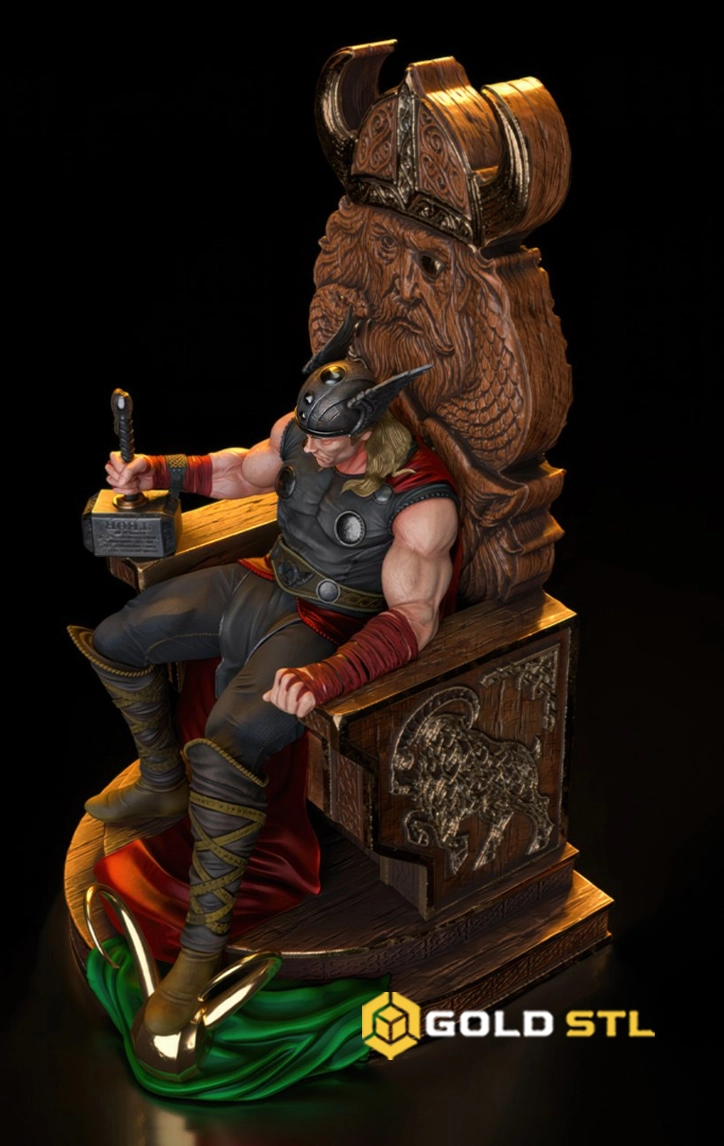 Thor STL 3D Print Model - Image 2