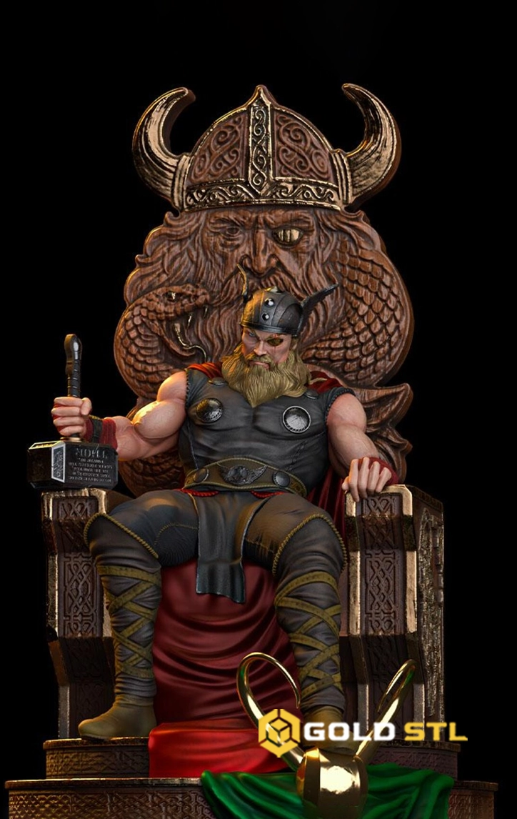 Thor STL 3D Print Model - Image 3