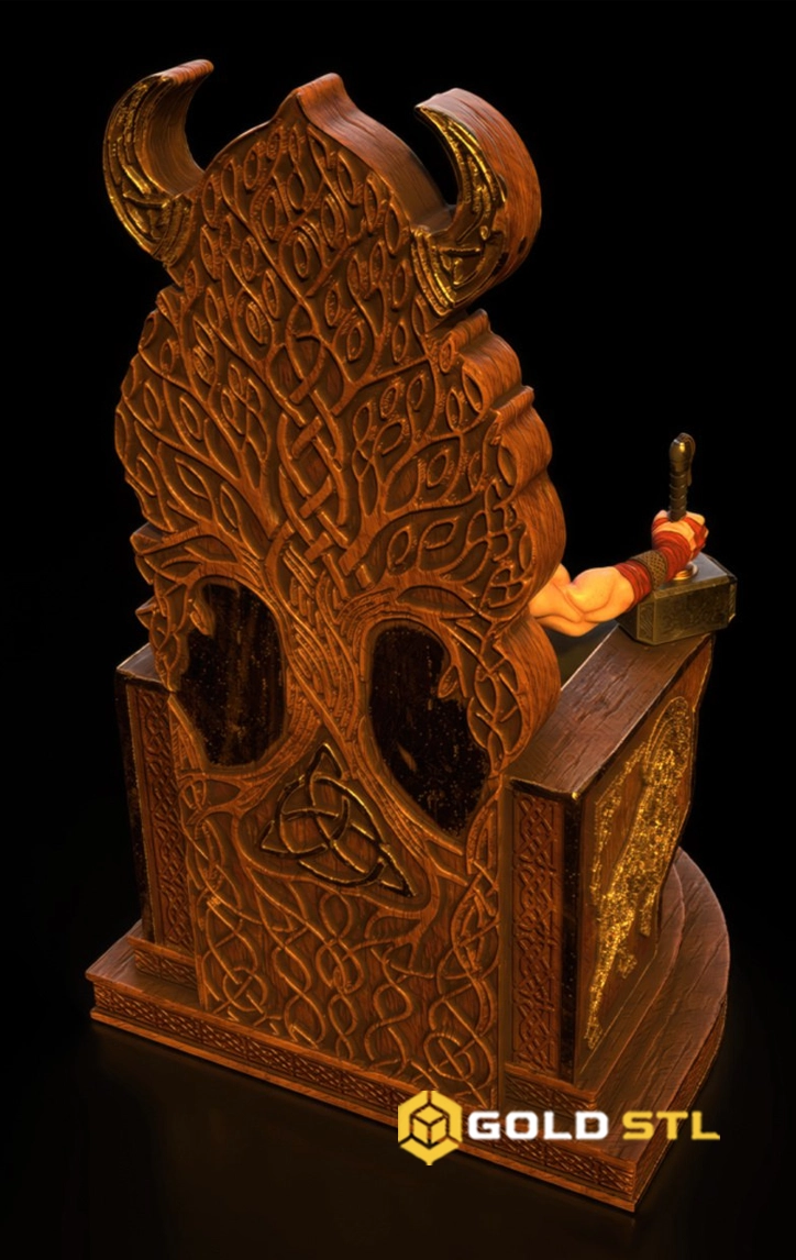 Thor STL 3D Print Model - Image 4