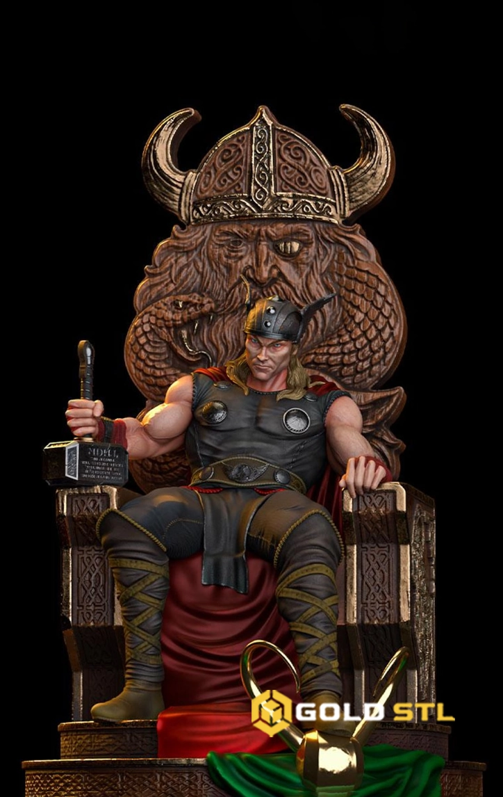 Thor STL 3D Print Model