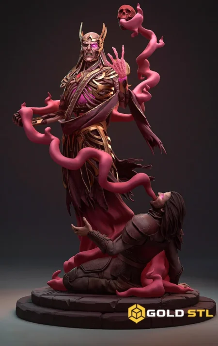 Vecna Dungeons and Dragons 3D Printing Model STL Files