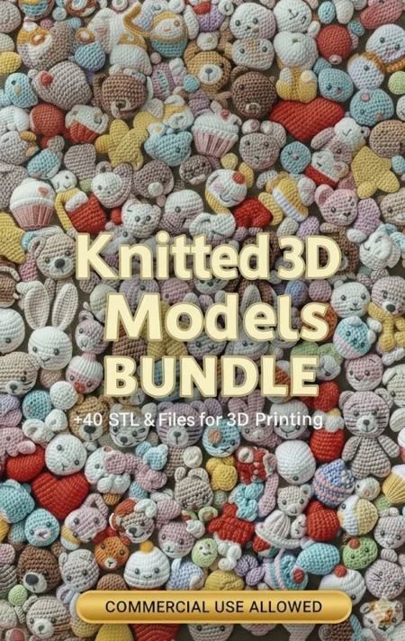 Knitted 3D Models Bundle