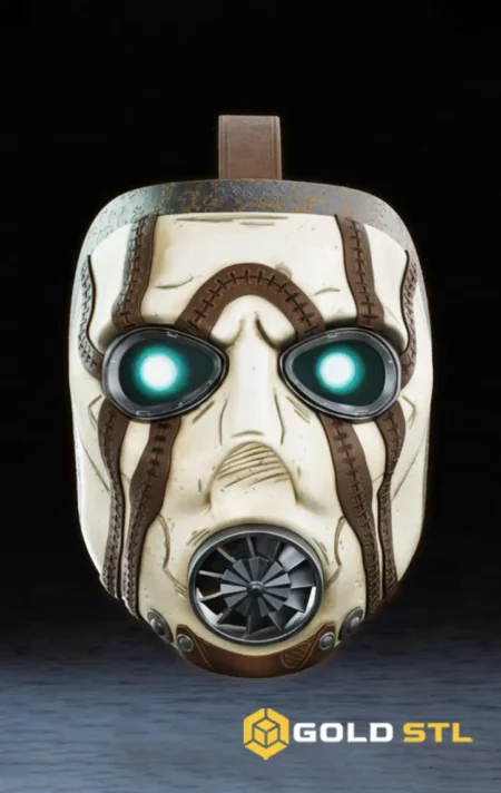 Borderlands Mask STL 3D Print Model