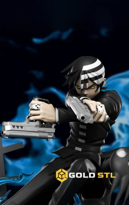 Death the Kid Soul Eater STL 3D Print Model