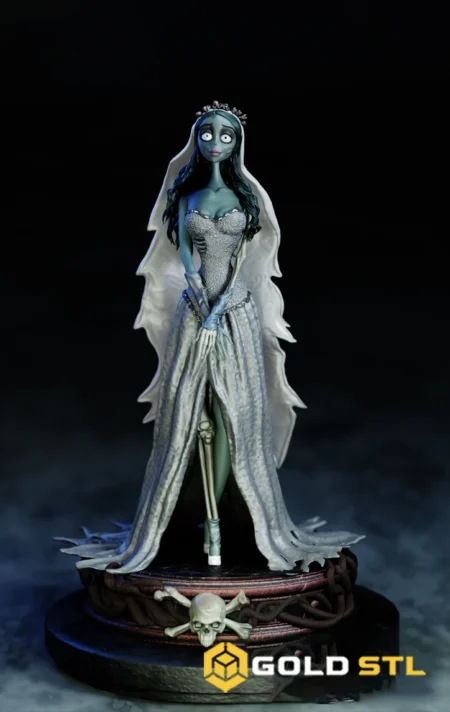 Emily Corpse Bride STL 3D Print Model