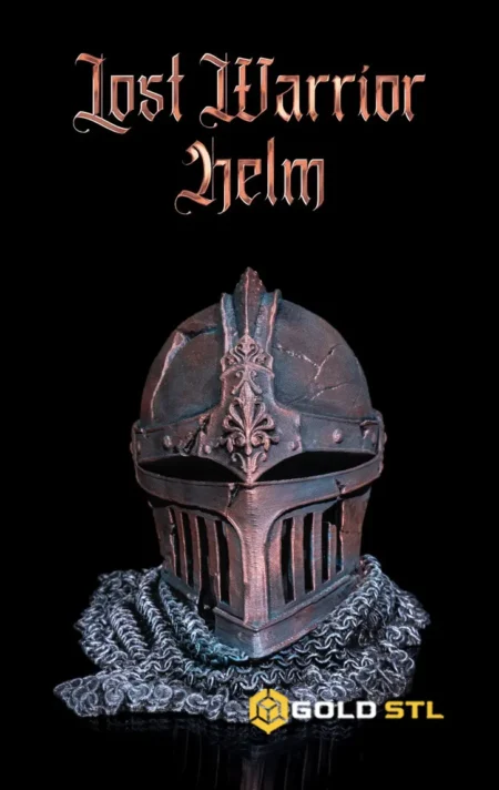 Lost Warrior Helm 3D Printing Model STL Files
