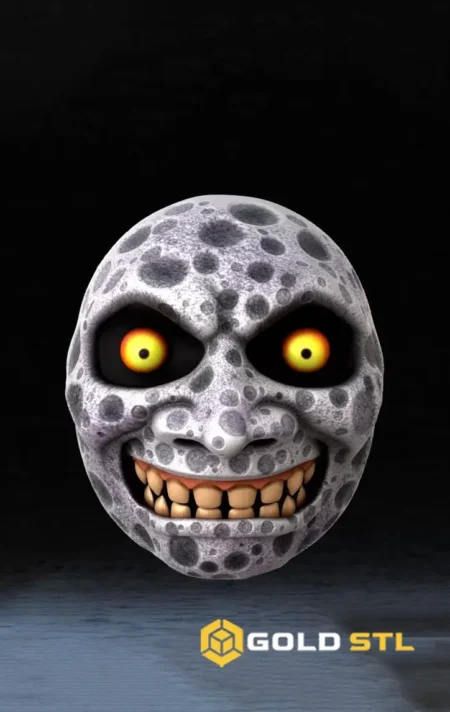 Majora Moon Mask STL 3D Print Model 