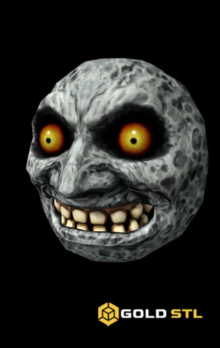 Majora Moon Mask STL 3D Print Model 