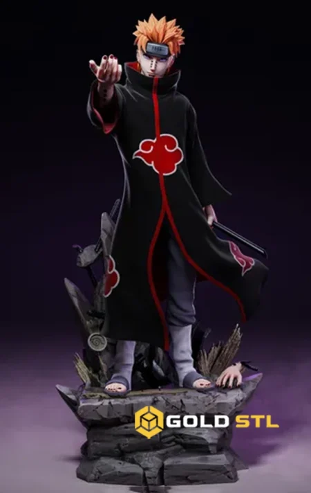Pain Nagato Naruto STL 3D Print Model