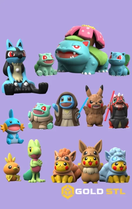 Pokémon May 3D Models Bundle