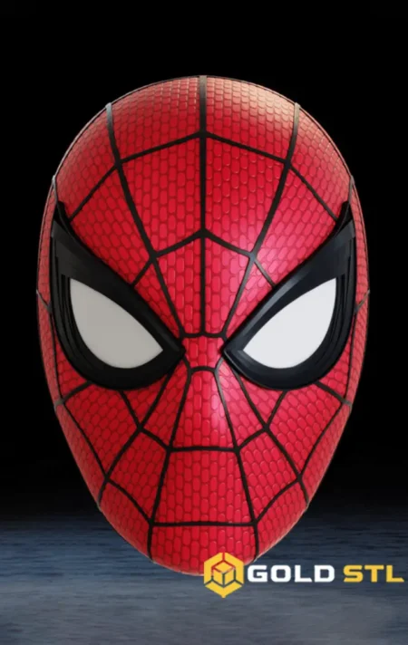 Spider-Man Mask STL & 3MF 3D Print Model 