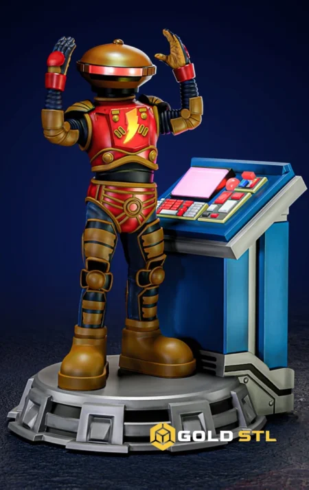 Alpha 5 Power Rangers STL & 3MF for 3D Printing 
