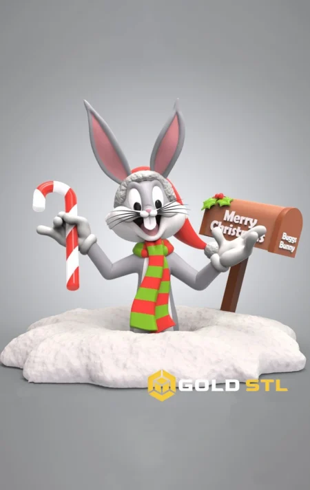 BUGS Christmas STL 3D Print Model