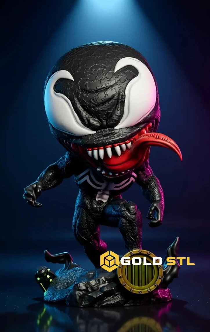 Chibi Venom STL 3D Print Model