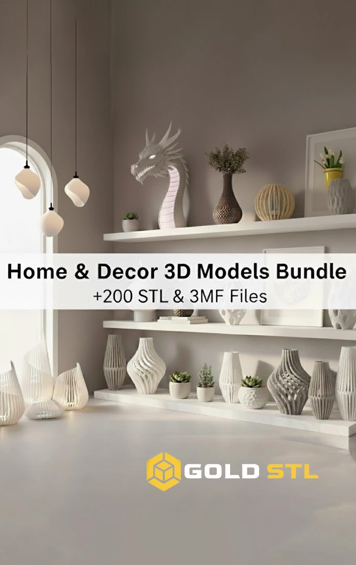 Home & Decor 3D Models Bundle