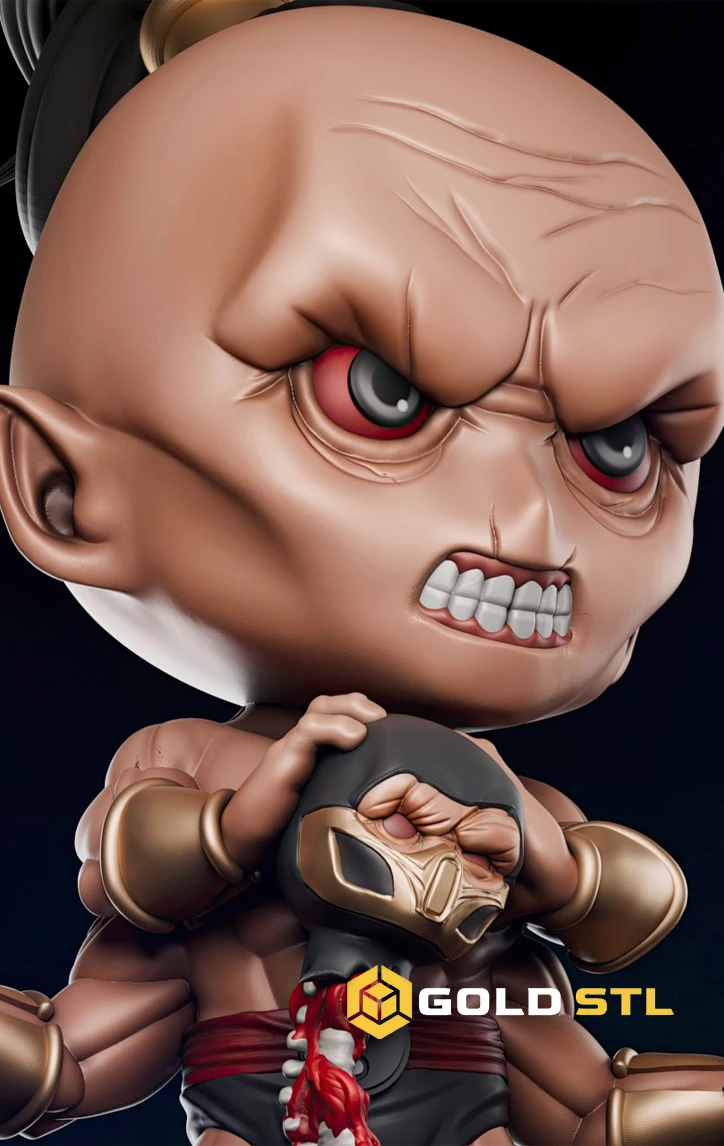 Goro Mortal Kombat STL 3D Print Model - Image 2