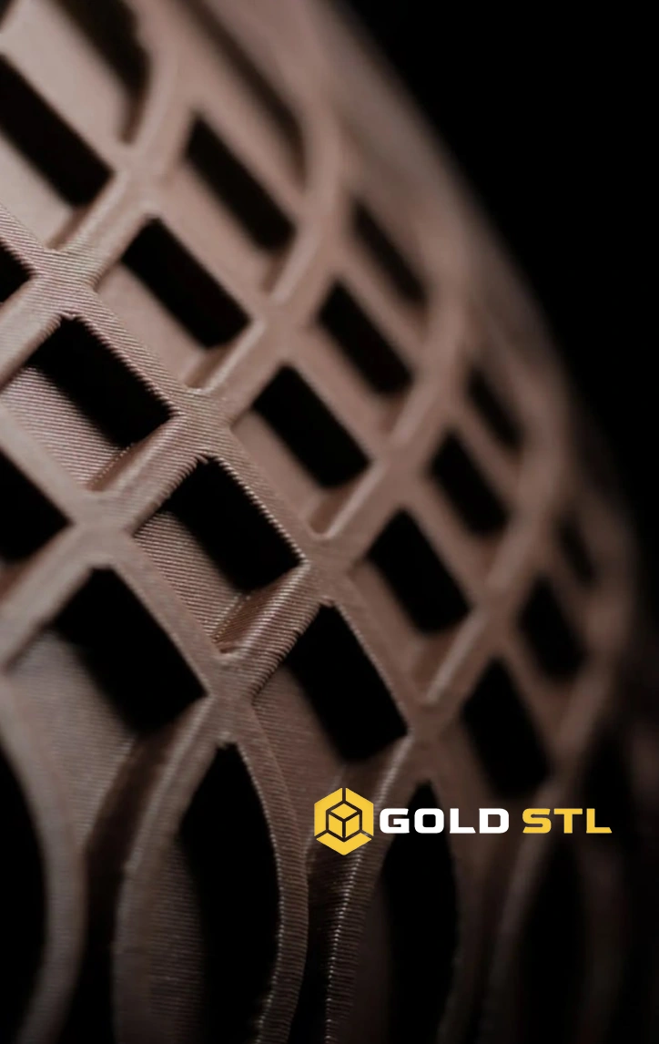 Inflect Vase STL 3D Print Model | 3D Printable Vase - Image 3