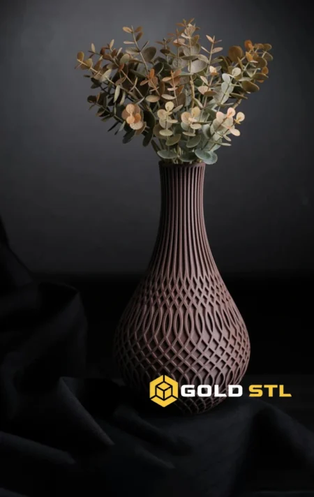 Inflect Vase STL 3D Print Model