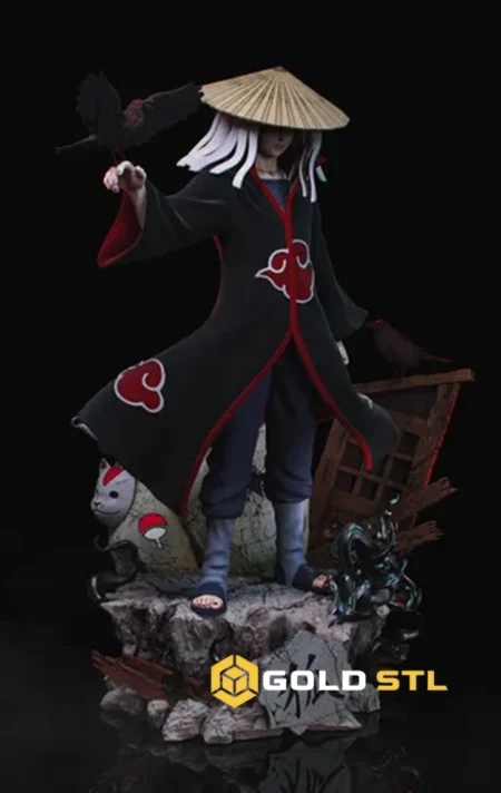 Itachi Uchiha Naruto STL Epic 3D Model