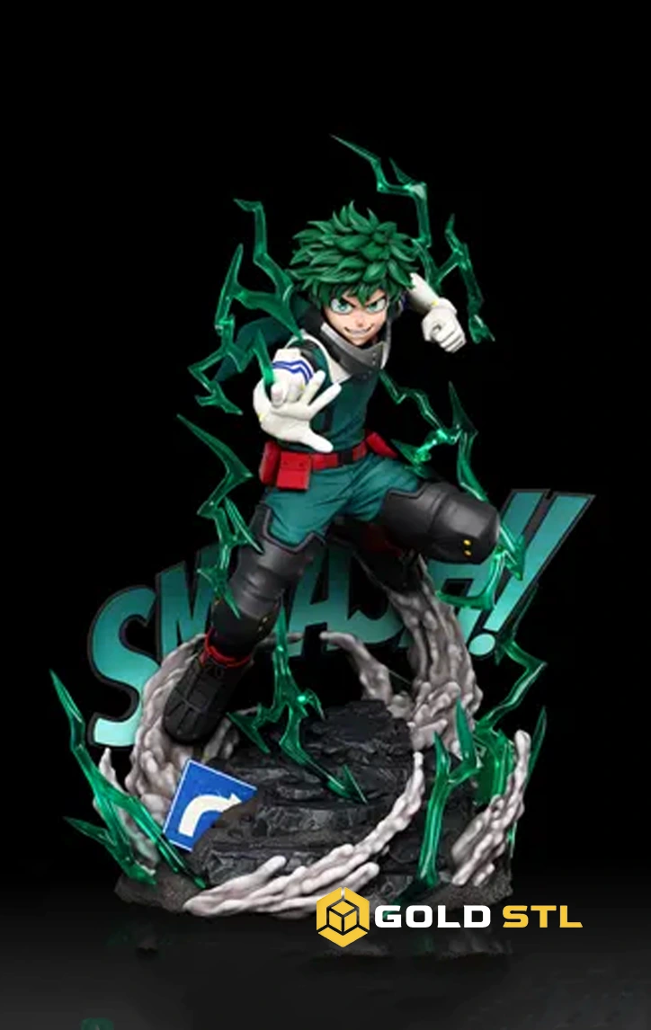 Izuku Midoriya My Hero Academia STL 3D Print Model
