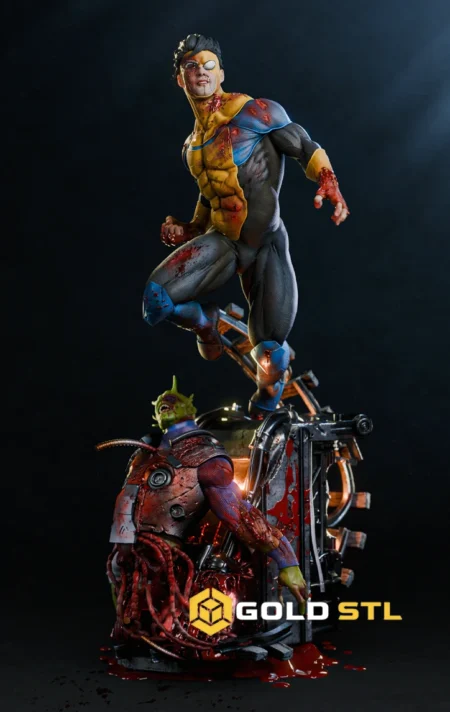 Mark Grayson Invincible STL Epic 3D Model