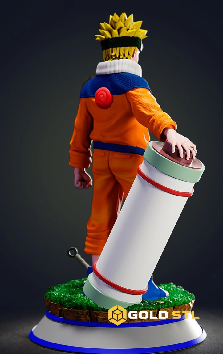 Naruto STL & 3MF 3D Print Model - Image 2