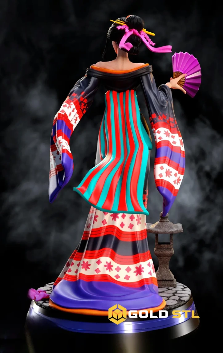 Nico Robin One Piece STL 3D Print Model - Image 4