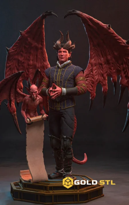 Raphael Baldurs Gate 3 STL 3D Print Model