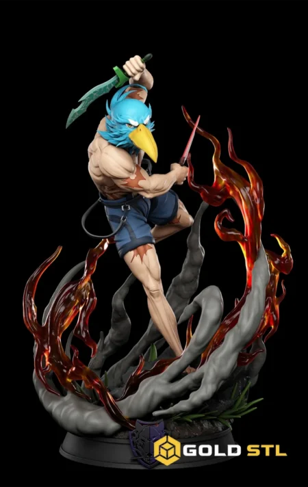 Sunraku – Shangri-La Frontier STL 3D Print Model 