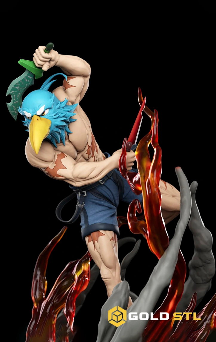 Sunraku – Shangri-La Frontier STL 3D Print Model - Image 2