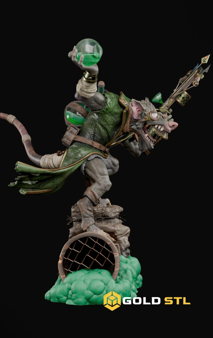 Twitch League of Legends STL 3D Print Model - Image 4