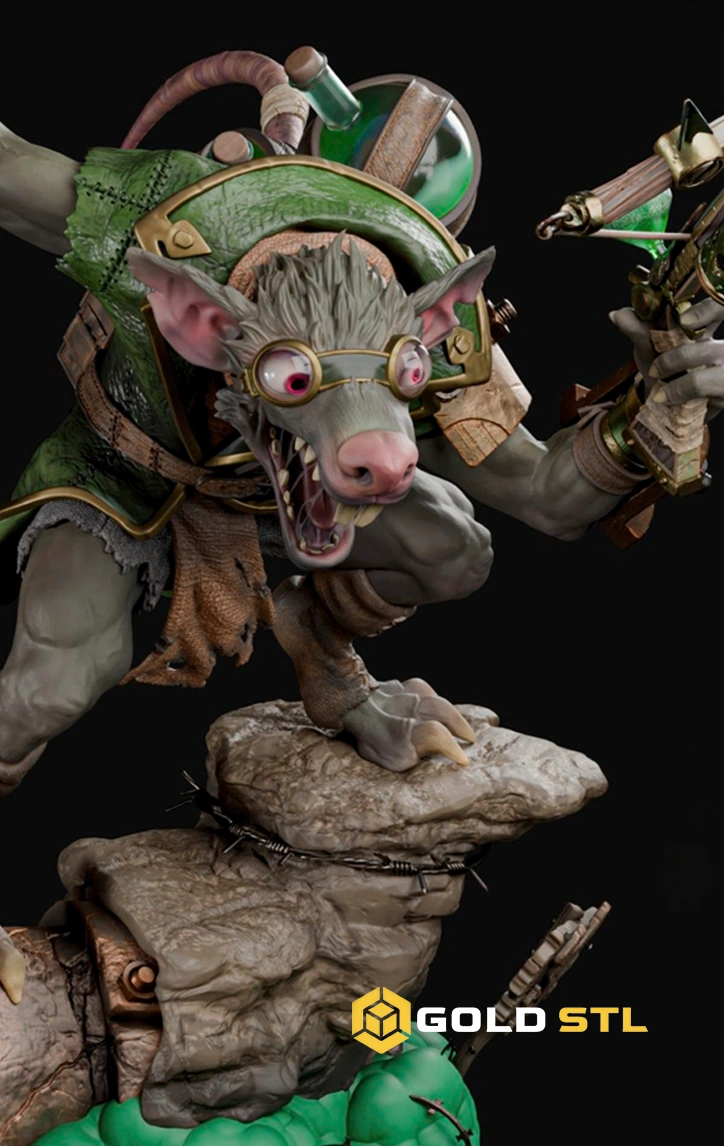 Twitch League of Legends STL 3D Print Model - Image 2