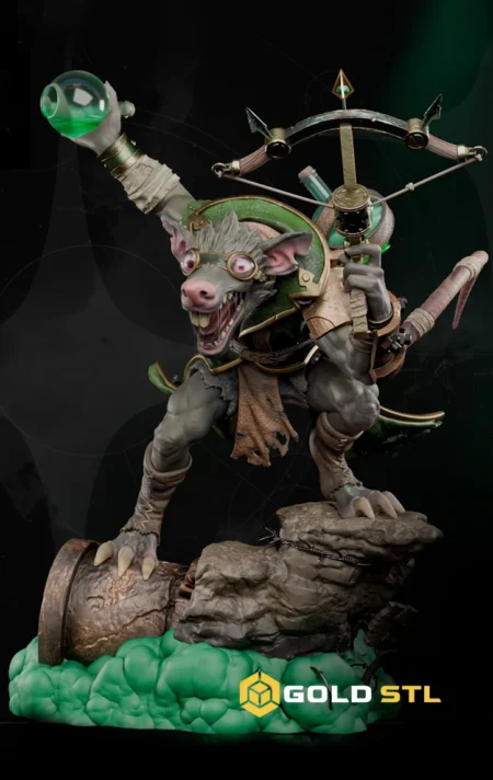 Twitch League of Legends STL 3D Print Model