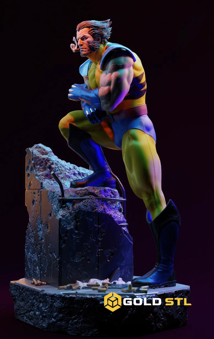 Special Wolverine X-Men STL 3D Print Model - Image 3