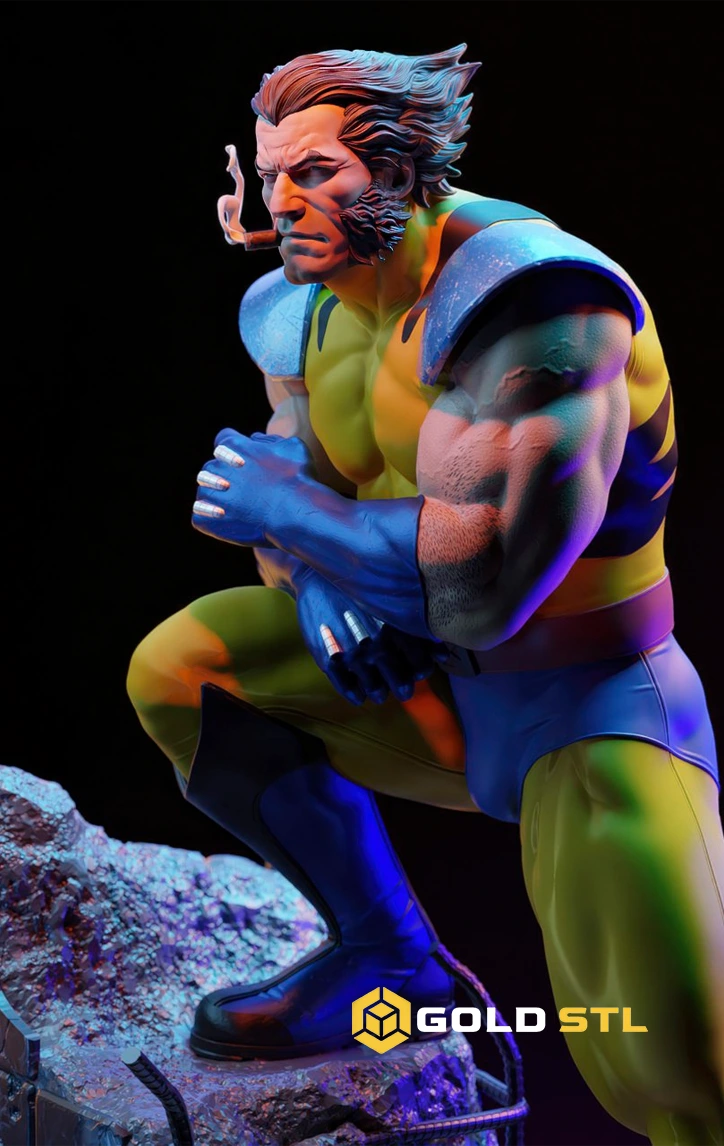 Special Wolverine X-Men STL 3D Print Model - Image 2