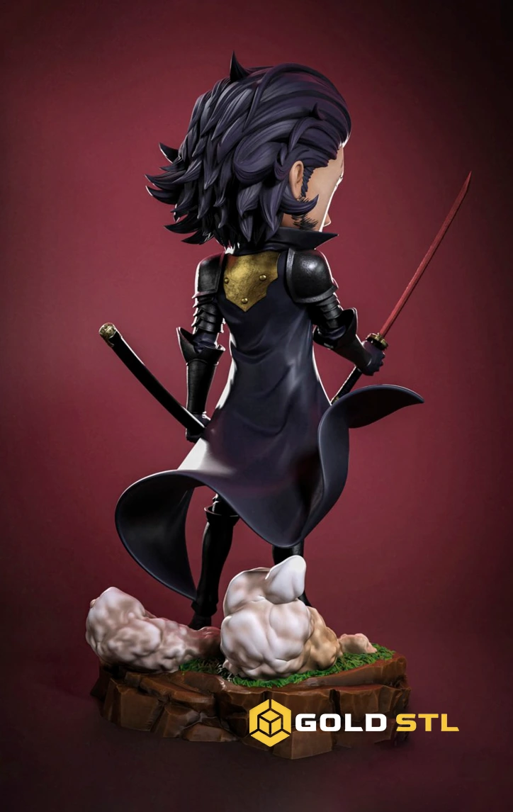 Goto Ryuji Solo Leveling STL 3D Print Model - Image 3