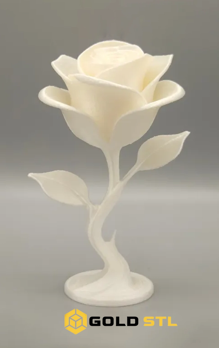 Eternal Rose STL Epic 3D Print Model - Image 2